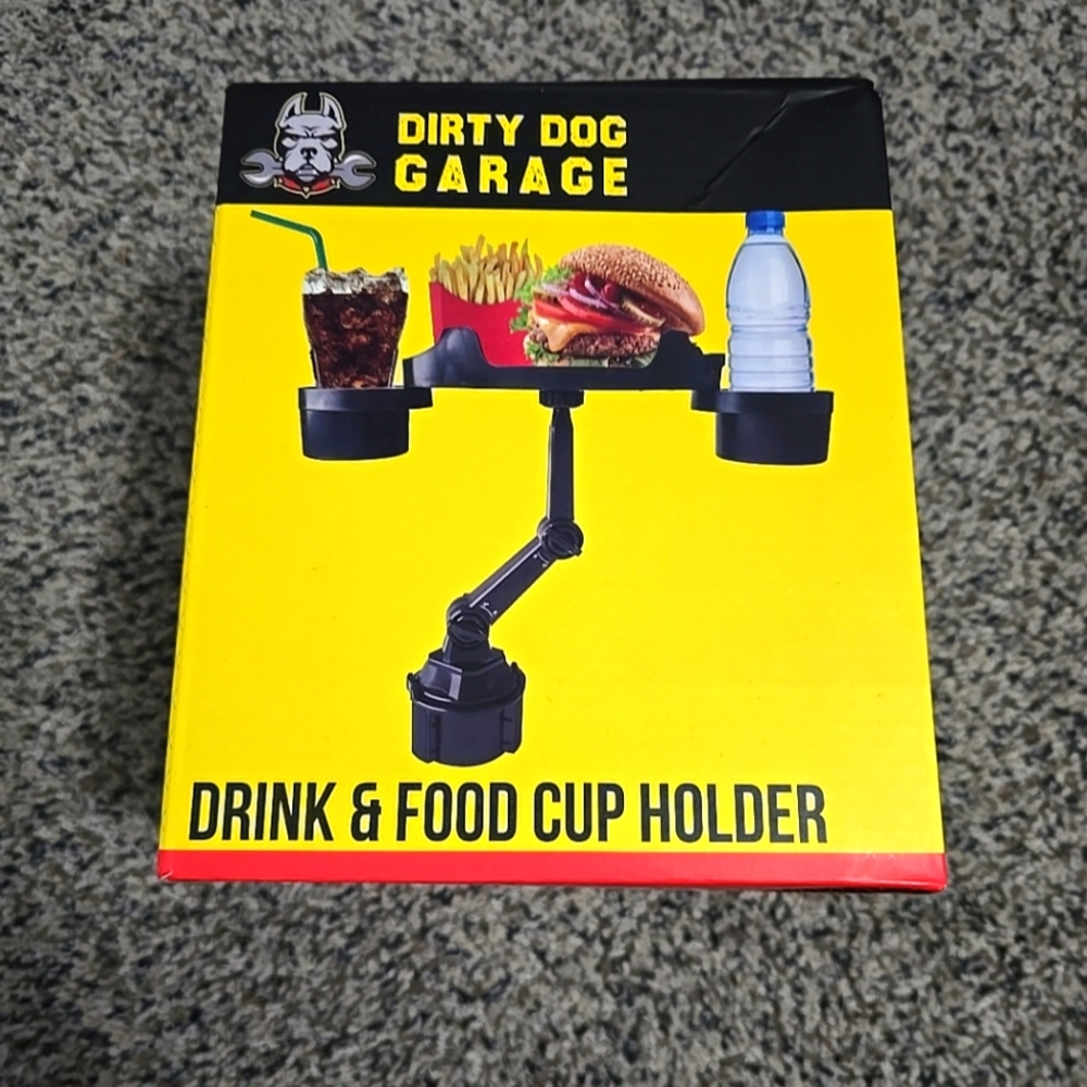 🆕️ Dirty Dog Garage Drink & Food Cup Holder